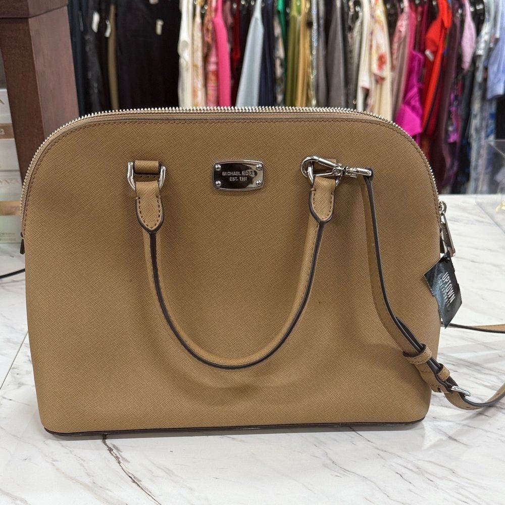 Michael Kors Camel Satchel